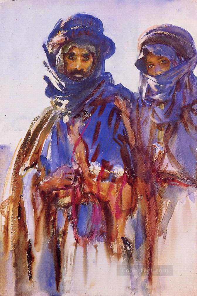 Beduinos John Singer Sargent Pintura al óleo